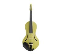 Violins Acoustic Violin 4/4 Size Violin Full Size CarbonFiber Violino Colorful Violin Case & Bow & Bridge & Pickup(Yellow)