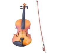 Violins Adult Beginner Violin Practice Set White Decorative Props Complete Performance Kit(5)
