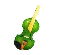 Violins Beautiful Solid Wood Green Color Violin 4/4 Selected Shape 4x5 Strings