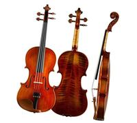 Violins Beginner Violin Classic Glossy for Basic Learning Solid Spruce Maple 1/8-4/4 Case Bow Strings Set