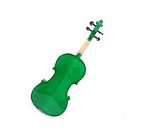 Violins Electric Violin 4/4 Spruce Maple Handmade Bright Green Carefully Crafted
