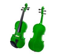 Violins Green 4 Strings Violin Spruce Maple Violin Violin 4/4 3/4 1/2 Selected Shape Violin(3/4)