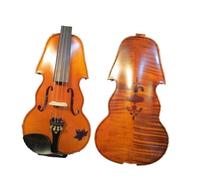 Violins Handcarved Inlay Rosewood 4/4 Violin European Spurce Top Flames Maple Back