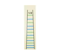 Violins Learning Aids Fingerboard Violin Practice Fiddle Finger For 4/4 3/4 1/2 1/8 Beginner Guide Sticker(Color:1/2)