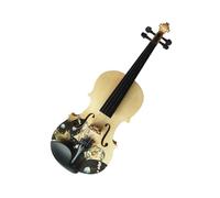 Violins Maple Violin With Bow Case Colored Violin Top And Back With Selected Patterns