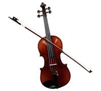 Violins Semi Handmade Violin 4/4 Natural Air Dried Spruce Top Maple Back Inlaid Ebony Pegs Stringed Instruments And Accessories