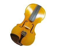 Violins Sweet And Deep Sound Of The Yellow Flame Maple 4/4 Violin Ebony Part And Fingerboard