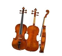 Violins Violin 4/4 3/4 1/2 1/4 1/8 Matte Italian Retro Beginner Solid Wood Violino Stringed Instrument(1/2)