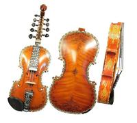 Violins Violin 4/4 Is A Perfect Combination Of Painting Inlay And Carving