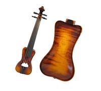 Violins Violin 5 3/4" Handcarved With Good Workmanship Flamed Maple Violin