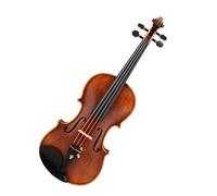 Violins Violin Dark 3/4 1/2 1/4 1/8 Handmade Spruce Flame Maple Ebony Fittings With Case Bow Strings(1/8)