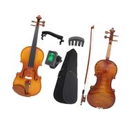 Violins Violin Full Size 4/4 3/4 1/2 Jujube Wood Tiger Stripes Bright(4/4)