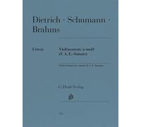 Violinsonate a-moll (F.A.E.-Sonate); Violine und Klavier