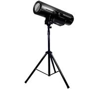 VIOLK 880W LED Follow Spot Light, Stage Spotlight with Tripod Stand, DMX and Manual Dual Control, Adjustable Aperture, for KTV DJ Party Wedding Birthdays