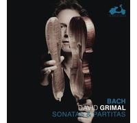 VIOLON DAVID GRIMAL: JOHAN SEBASTIAN BACH - SONATES ET PARTITAS BWV 1001-10 - CD