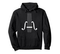 Violoncello Cello Halloween Costume Musical Instrument Music Pullover Hoodie