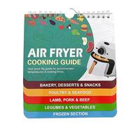 Violotoris Air Fryer Recipe Book Air Fryer Cooking Guide Air Fryer Sheet Fridge Magnet Cooking Guide Booklet Air Fryer Reference Guide for Cooking