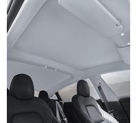 VION Tesla 2023-2017 Model 3 Roof Sunshades - Precision Fit, Full Blackout (Only Compatible with The 2023-2017 Model 3 Made in the China Factory Version)