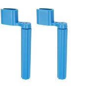 Viongna 2pcs Guitar String Winder, Guitar Peg Winder, Guitar Bridge Pin Remover, Guitar Peg Puller, Guitar Repair Tool, Guitar Strings Extractor, Guitar Maintenance Tool, Blue