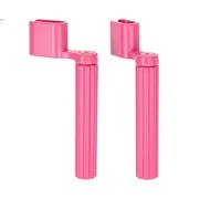 Viongna 2pcs Guitar String Winder, Guitar Peg Winder, Guitar Bridge Pin Remover, Guitar Peg Puller, Guitar Repair Tool, Guitar Strings Extractor, Guitar Maintenance Tool, Pink