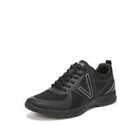 Vionic Brisk Miles II Women's Trainers Lace Up Supportive Walking Shoes for Heel Pain, Plantar Fasciitis with Orthotic Insole Arch Support Medium Fit Black Charcoal UK 5.5