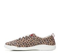 Vionic Brown Bubble Design Lace Up Canvas Trainer Pump 7 UK Macaroon Bubbles Canvas