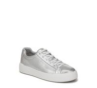 Vionic Colbie Metallic Leather Women's Fashion Trainers - Silver - Size:UK 6.5