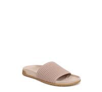 Vionic Evie Knit Slide Sandals In Pale Pink Pale Pink