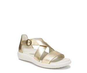 Vionic Harmony Rx Strappy Sandals In Metallic Gold Metallic Gold
