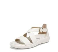 Vionic Harmony RX Women's Flat Sandals with Arch Support Cream UK 6.5 Wide Fit