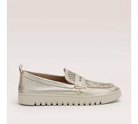 Vionic Journey Uptown Perf Loafers GOLD SIZE 3