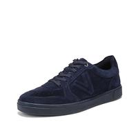 Vionic Men's Lucas Court Oxford, Navy Blazer Waxed Suede, 9.5 UK