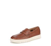 Vionic Mens M Uptown Loafers, Medium Fit, Tan Brown Leather, UK 6