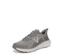 Vionic Men's Mwalk Max Walking, Charcoal Grey Mesh Fabric, 11.5 UK Wide