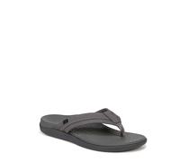 Vionic Men's Tide II Thong Sandals in Dark Grey | Size: 8 Vionic Dark Grey 8