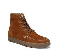 Vionic Men's Uptown Jackson Oxford Boot, Tobacco Suede, 8 UK