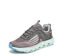 Vionic Phantom Fortune Women's Trainers Lace Up Supportive Walking Shoes for Heel Pain, Plantar Fasciitis with Orthotic Insole Arch Support Medium Fit Vapour Charcoal UK 4