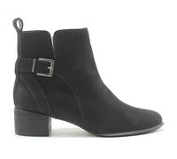 Vionic Orthopedic Sienna Perry Women's Ankle Boot for Heel Pain and Plantar Fasciitis with Arch Support Medium Fit Black 4 UK