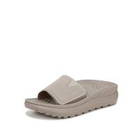 Vionic Unisex Rejuvenate Flat Slide Sandals, Cobblestone Grey, Medium Fit, UK 3