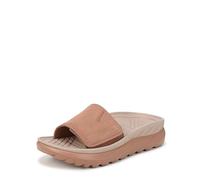 Vionic Unisex Rejuvenate Flat Slide Sandals, Mocha Tan Brown, Medium Fit, UK 12