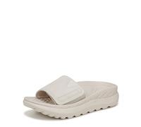 Vionic Unisex Rejuvenate Sandals Medium Fit UK 10, Cream White Faux Leather