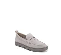 Vionic Women's Uptown Loafer, Light Grey Suede, 3 UK