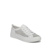 Vionic Women's Winny Perf Lace-Up Trainers, White Leather, Medium Fit, UK 4