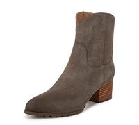 Vionic Women's Ankle Boots Bishop Shoes with Arch Support Grey UK 4.5 Wide Fit