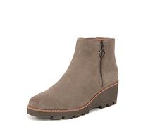 Vionic Women's Ankle-High Boots - Hazal, Grey Suede UK 3,Medium Fit