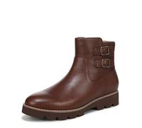 Vionic Womens Carissa Ankle Boots with Arch Support Coffee Leather UK 4.5 Wide Fit