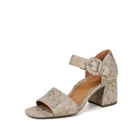 Vionic Women's Chardonnay Heeled Sandal, Oatmeal Snake Leather, 5 UK