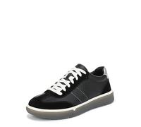 Vionic Women's City Walk Lace-Up Trainers with Arch Support, Black, Wide Fit, UK 7