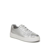 Vionic Women's Colbie Sneaker, Metallic Silver Leather, 7 UK