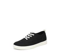 Vionic Women's Cyan Lace-Up Trainers, Black Canvas, Medium Fit, UK 6